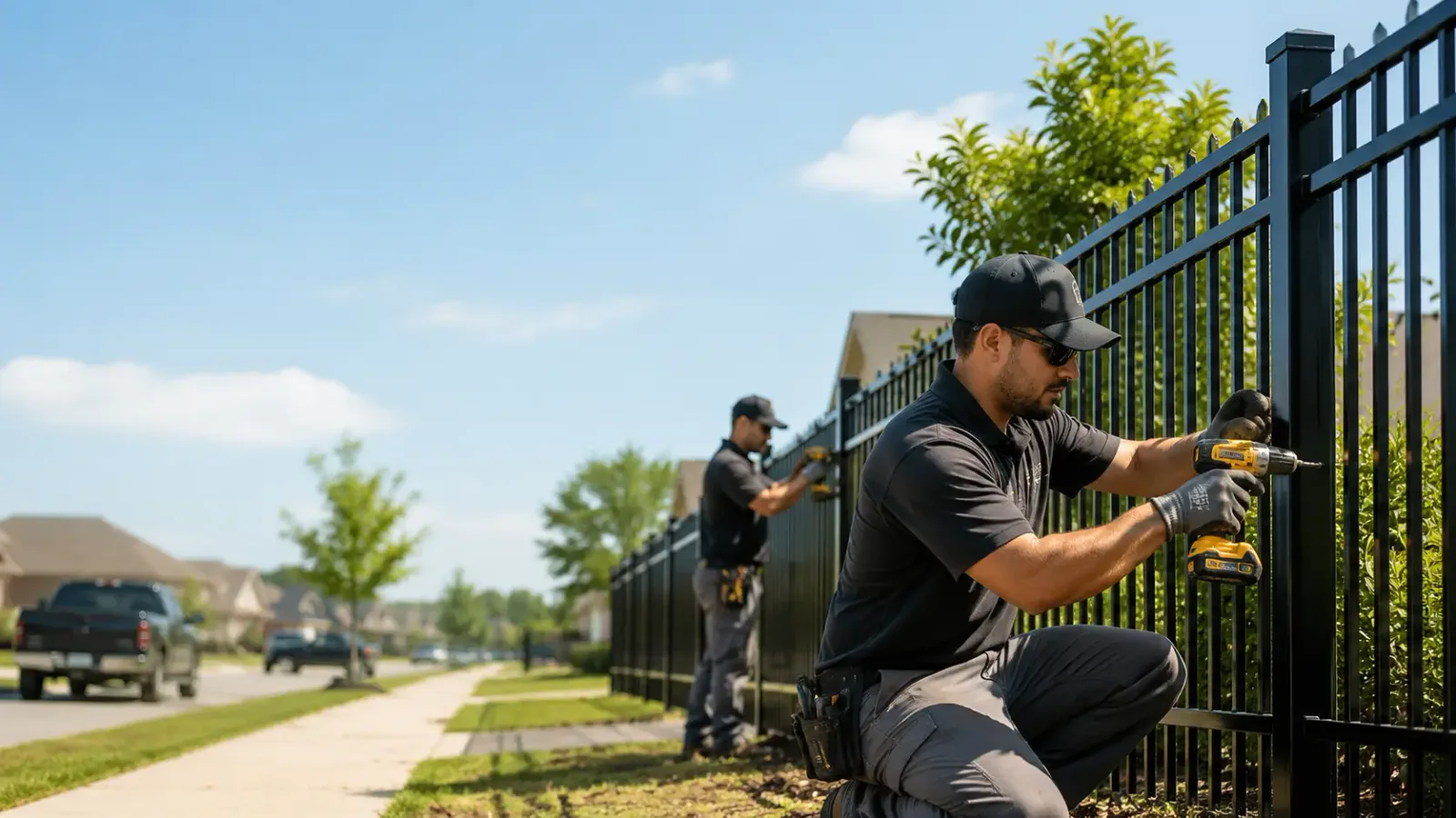 Metal Fence Installation in Manchester, CA